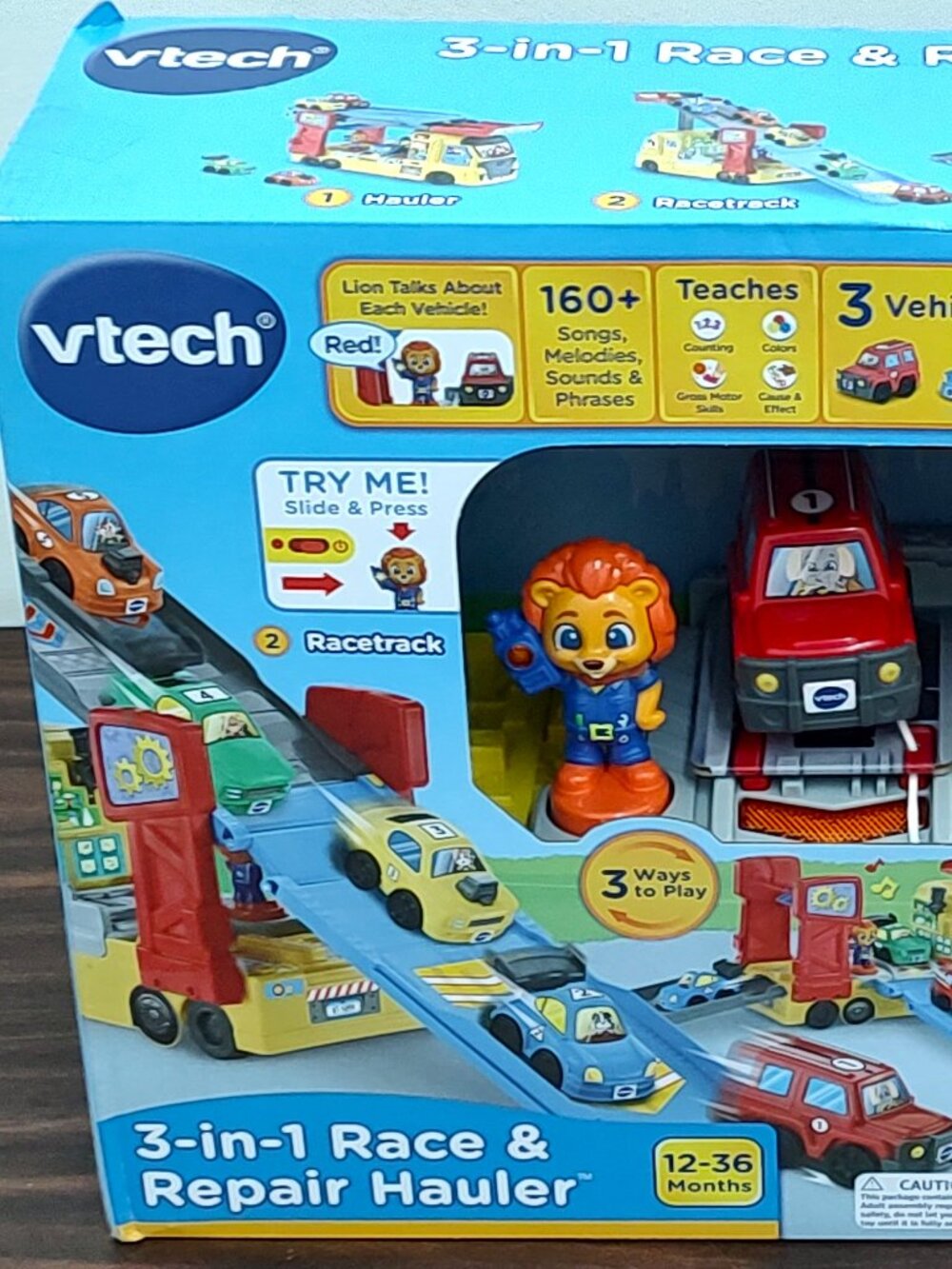LPN - VTech 3-in-1 Race & Repair Hauler Toy Truck